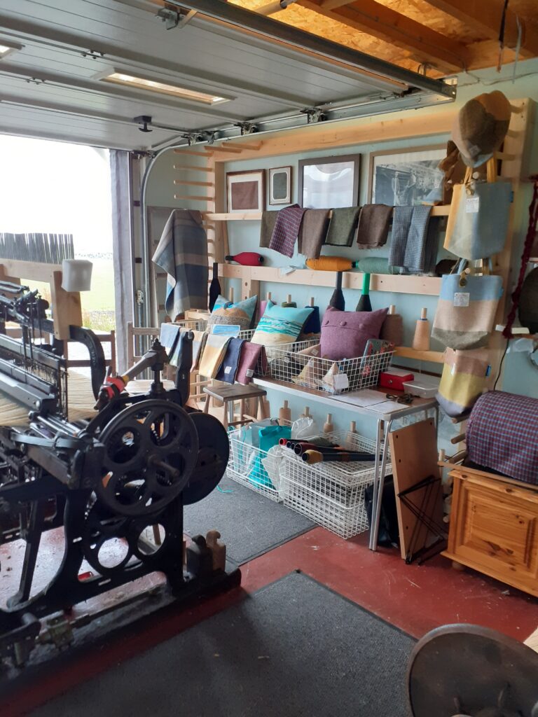 omshed, with a selection of itmes for sale